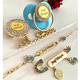 Özel Gün İşlemeli Anahtar Rose Gümüş Kolye