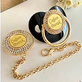 Özel Gün İşlemeli Anahtar Rose Gümüş Kolye